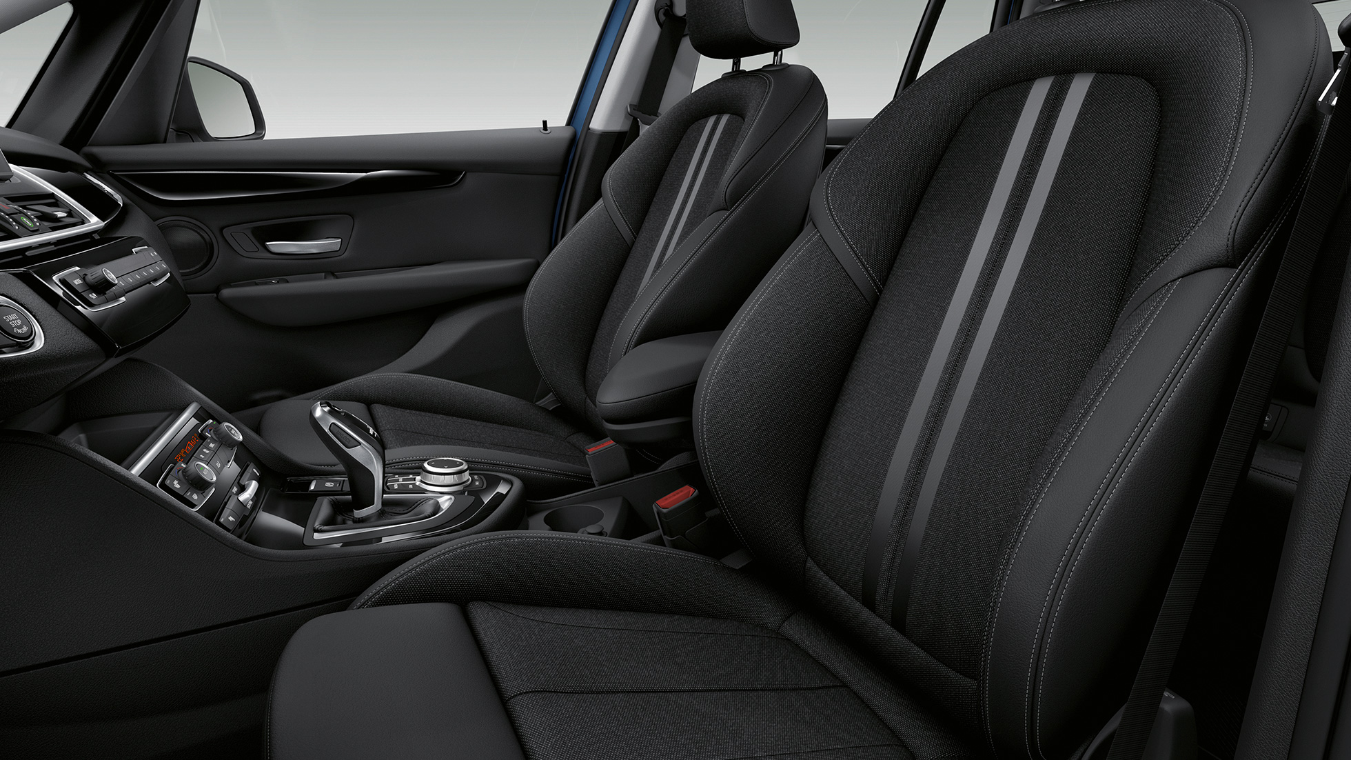 Sportstolar BMW 2-serie Gran Tourer, Modell Advantage Sportstolar BMW 2-serie Gran Tourer 218i Modell Advantage F46 2018 Interiör