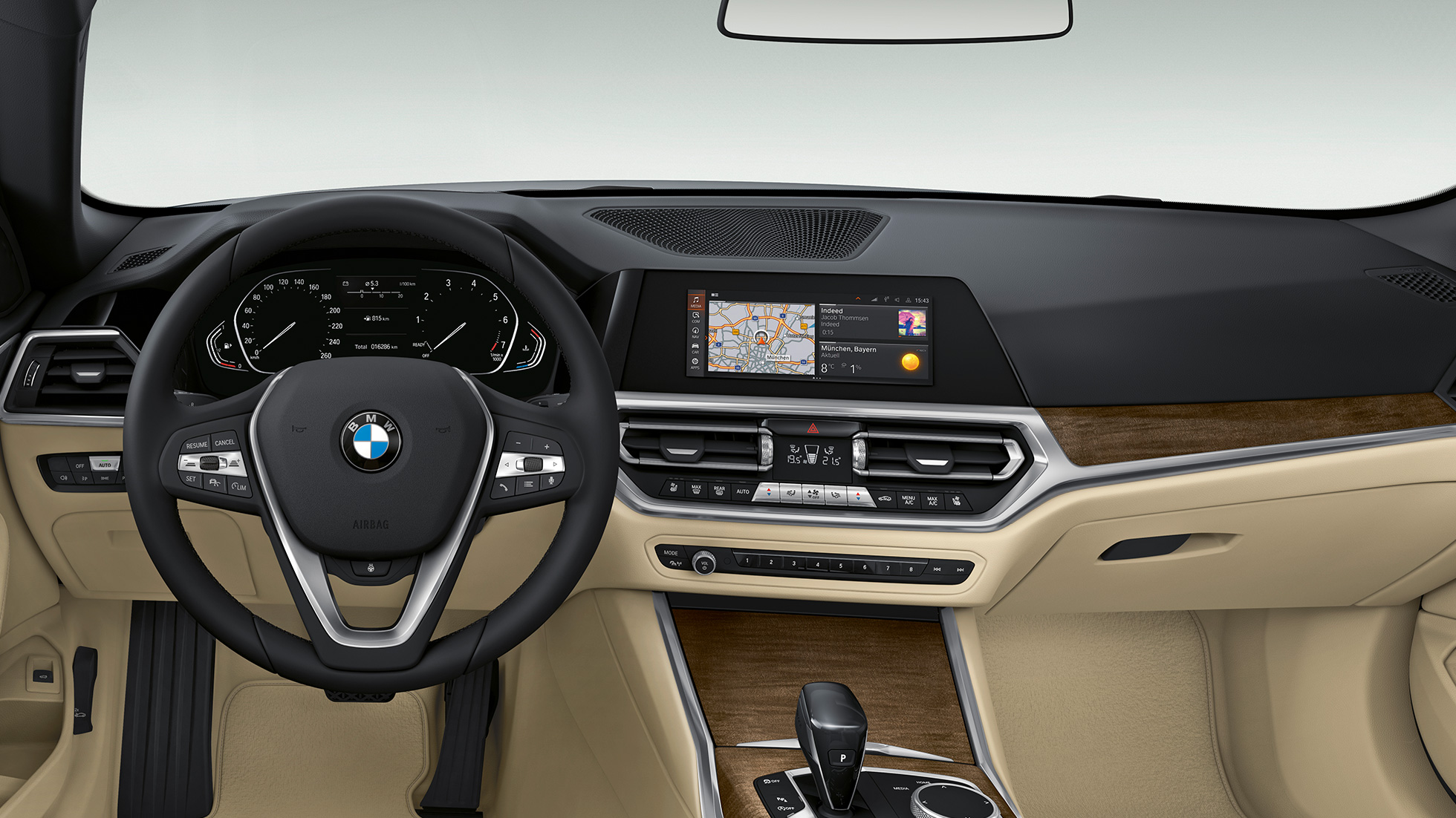 Förarplats BMW 4-serie Cabriolet Standardutrustning G23 2020 BMW 4-serie Cabriolet G23 2020 Standardutrustning Kupé förarplats