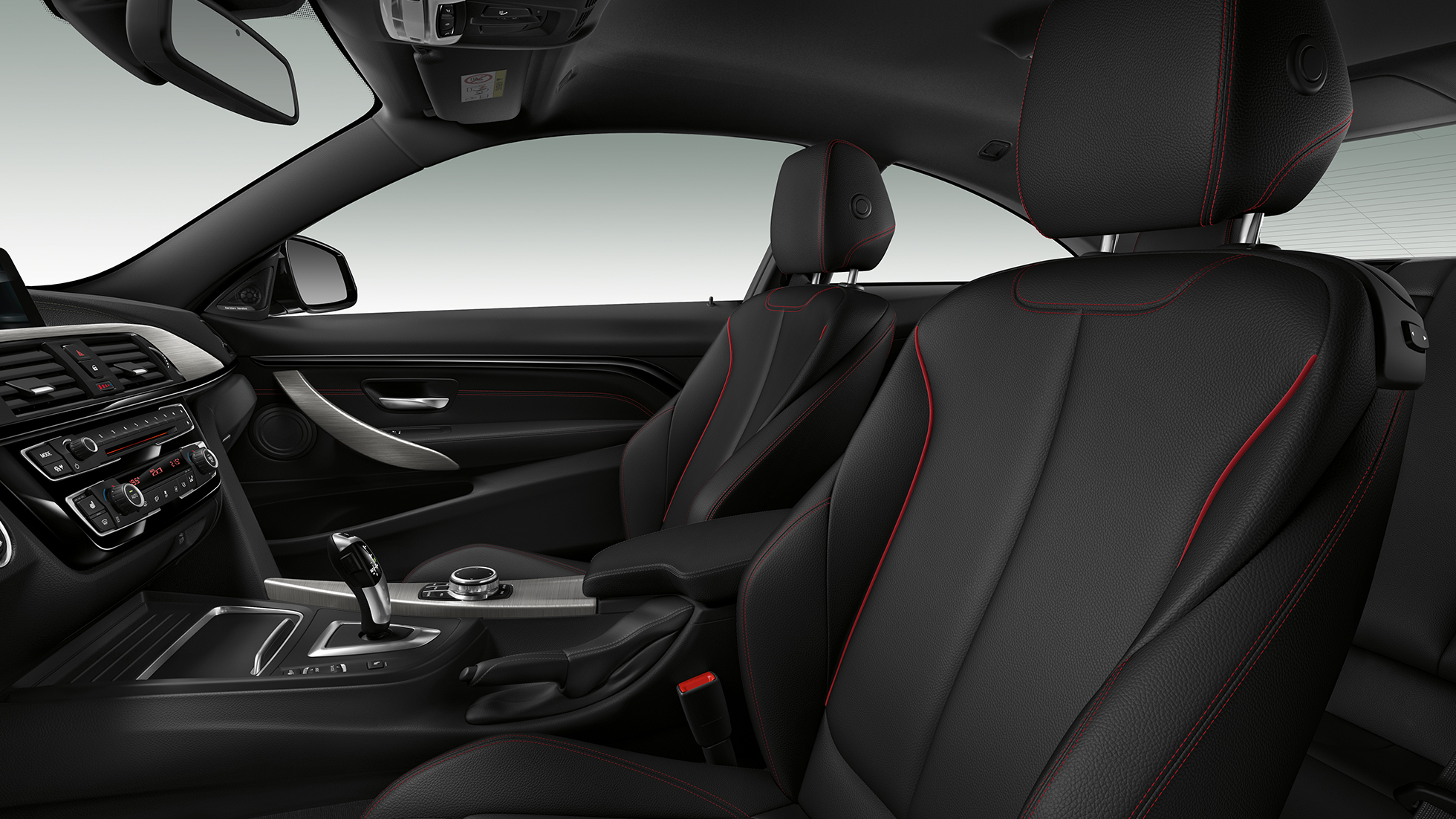 BMW 4-serie Coupé, Modell Sport Line Interiör BMW 4-serie Coupé, Modell Sport Line Interiör