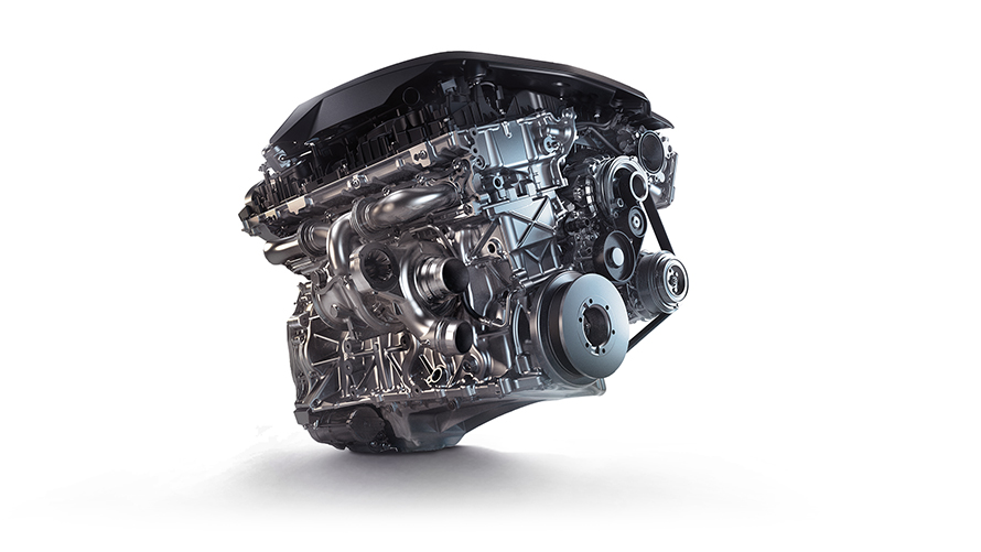 BMW 4-serie Gran Coupé rak-6-cylindrig bensinmotor BMW 4-serie Gran Coupé rak 6-cylindrig bensinmotor