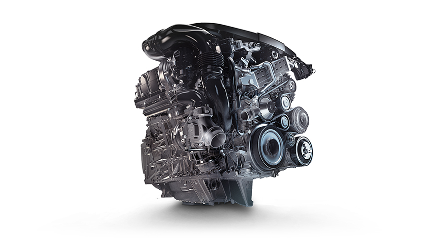 BMW 4-serie Gran Coupé 6-cylindrig dieselmotor BMW 4-serie Gran Coupé 6-cylindrig dieselmotor