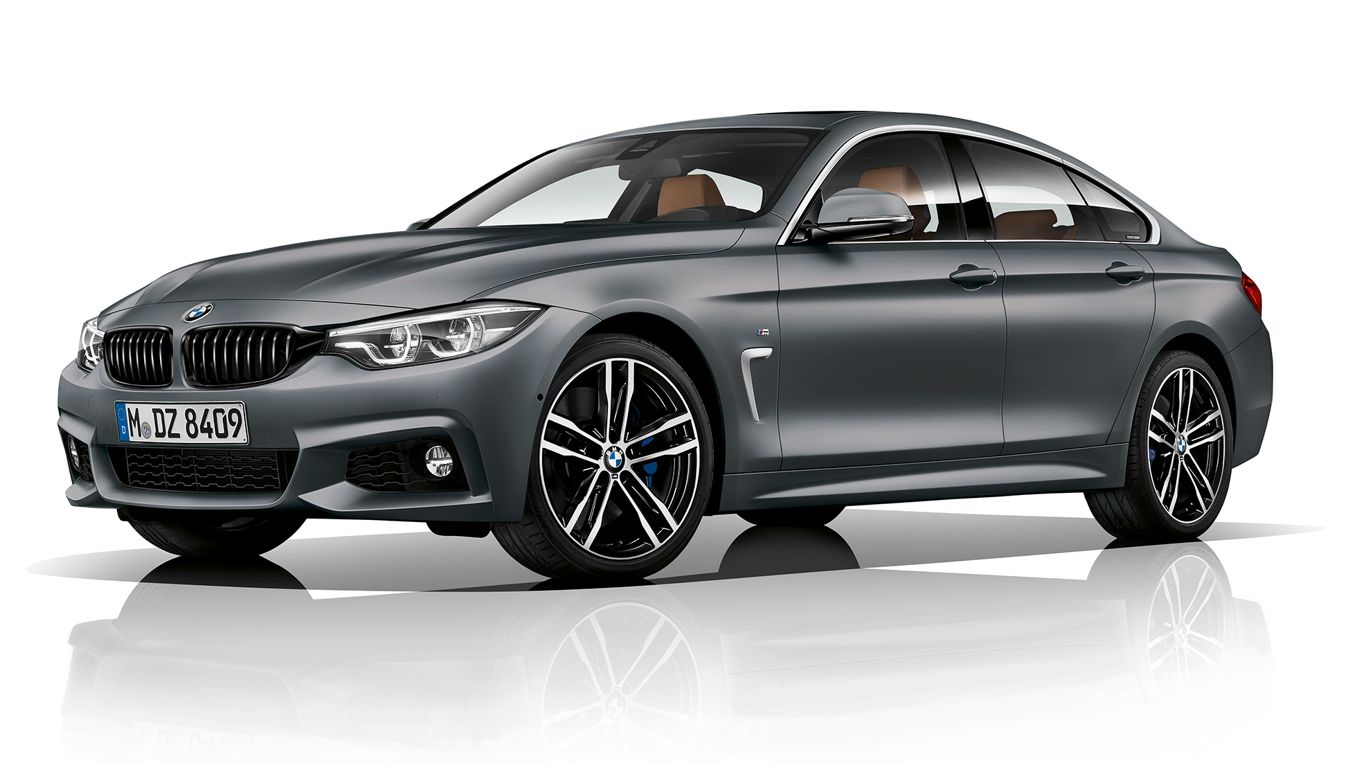 BMW 4-serie Gran Coupé, Model M Sport trefjärdedelsvy framifrån BMW 4-serie Gran Coupé, Model M Sport trefjärdedelsvy framifrån