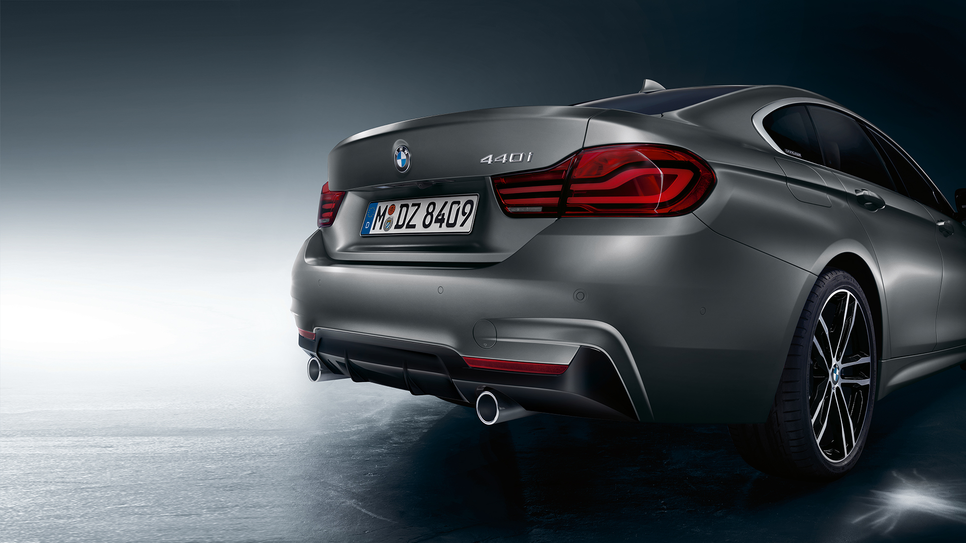 BMW 4-serie Gran Coupé, Modellnamn baktill BMW 4-serie Gran Coupé, Modellnamn baktill