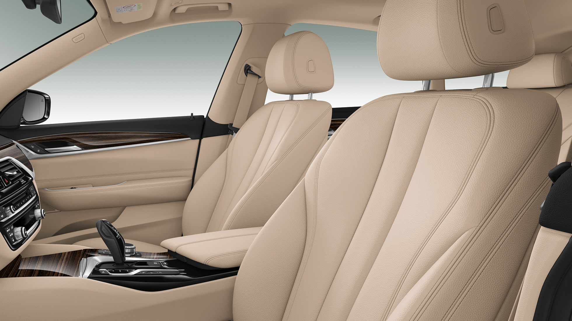 BMW 6-serie Gran Turismo G32 Luxury Line Interiör Stolar i läder Dakota BMW 6-serie Gran Turismo G32 2017 Luxury Line Interiör