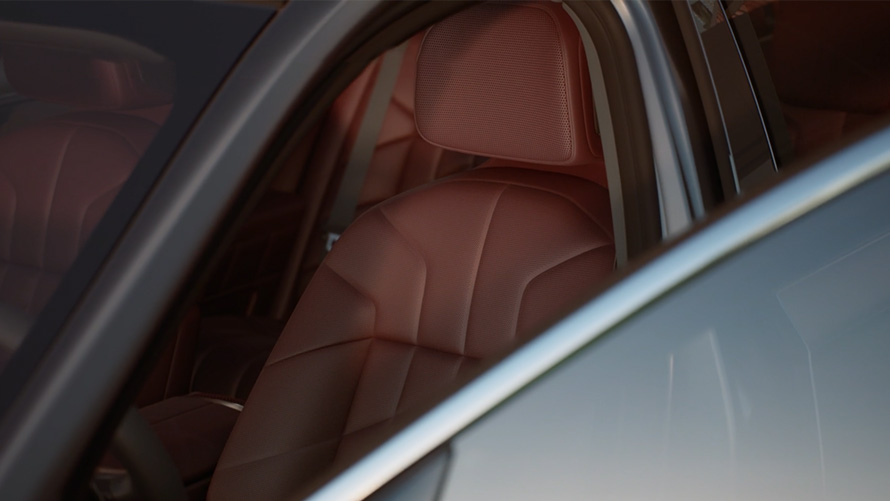 BMW 7-serie Sedan G70 ICE 740i M sportpaket BMW 7-serie Sedan G70 ICE 740i M sportpaket Great Entrance moment