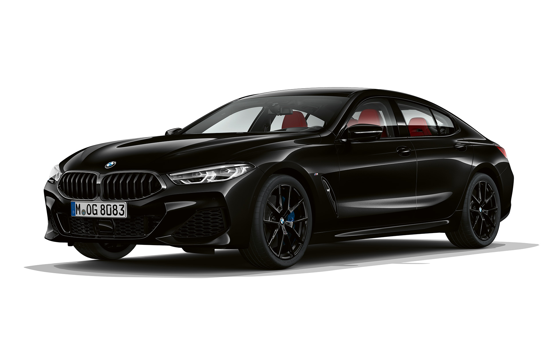 Dark Seduction trefjärdedelsvy framifrån BMW 8-serie Gran Coupé, Dark Seduction trefjärdedelsvy framifrån