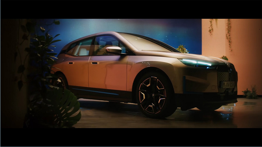 BMW iX i20 eldriven SUV kupéutrymmet film BMW iX i20 2021 eldriven SUV kupéutrymmet film