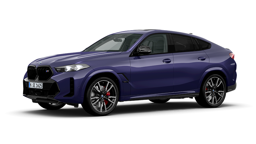 BMW M-modeller BMW X6 M F96 sedd snett från sidan BMW M-modeller BMW X6 M F96 sedd snett från sidan