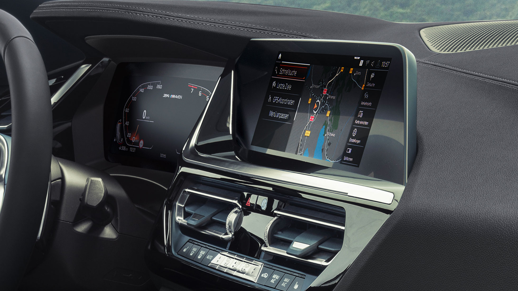 BMW Intelligent Personal Assistant BMW Z4 M40i G29 BMW Intelligent Personal Assistant BMW Z4 Roadster M40i G29 2019 Instrumentdisplay