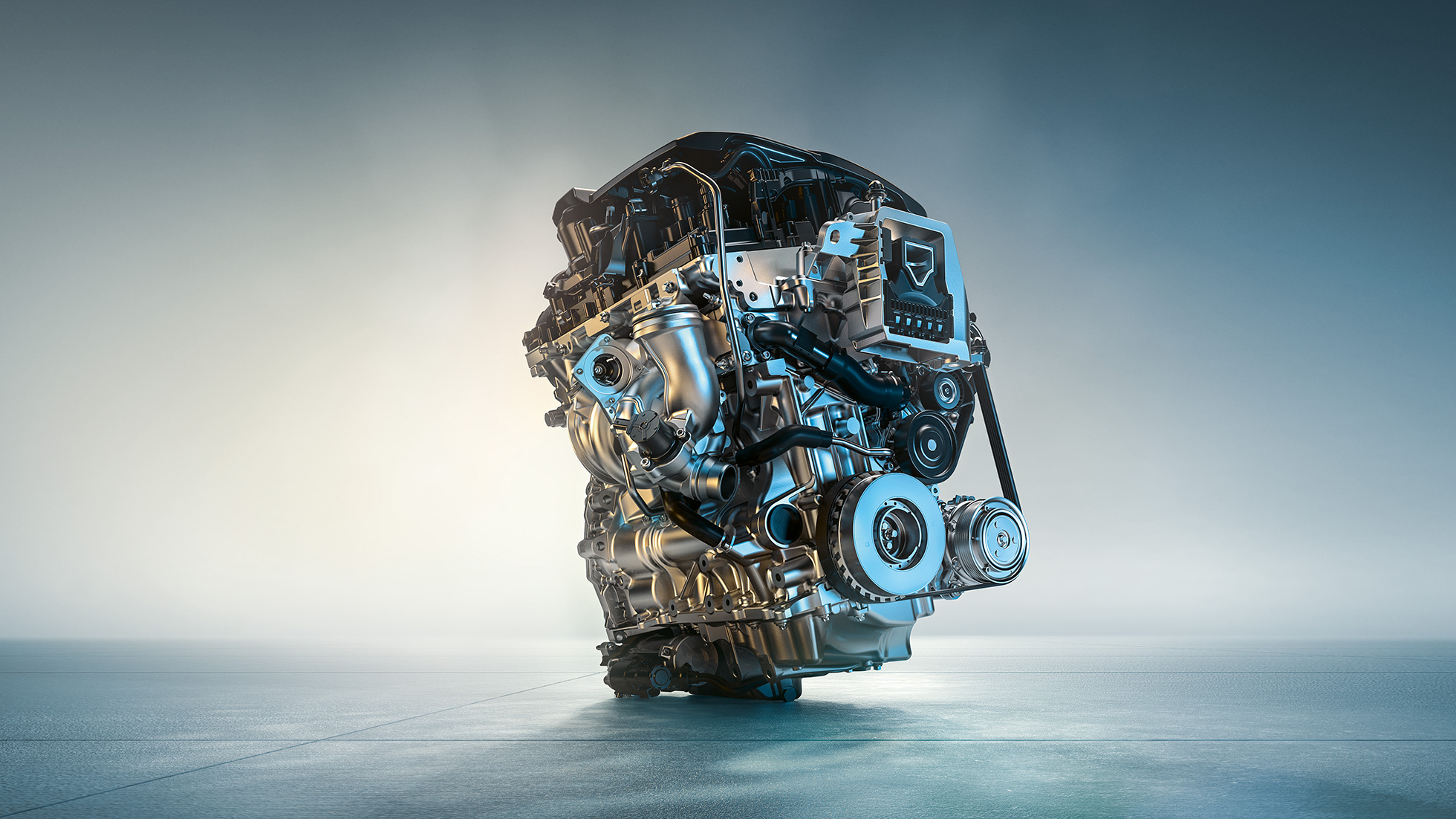 BMW M135i xDrive motor. Den 4-cylindriga M TwinPower Turbo-bensinmotorn i BMW M135i xDrive med 225 kW (306 hk).