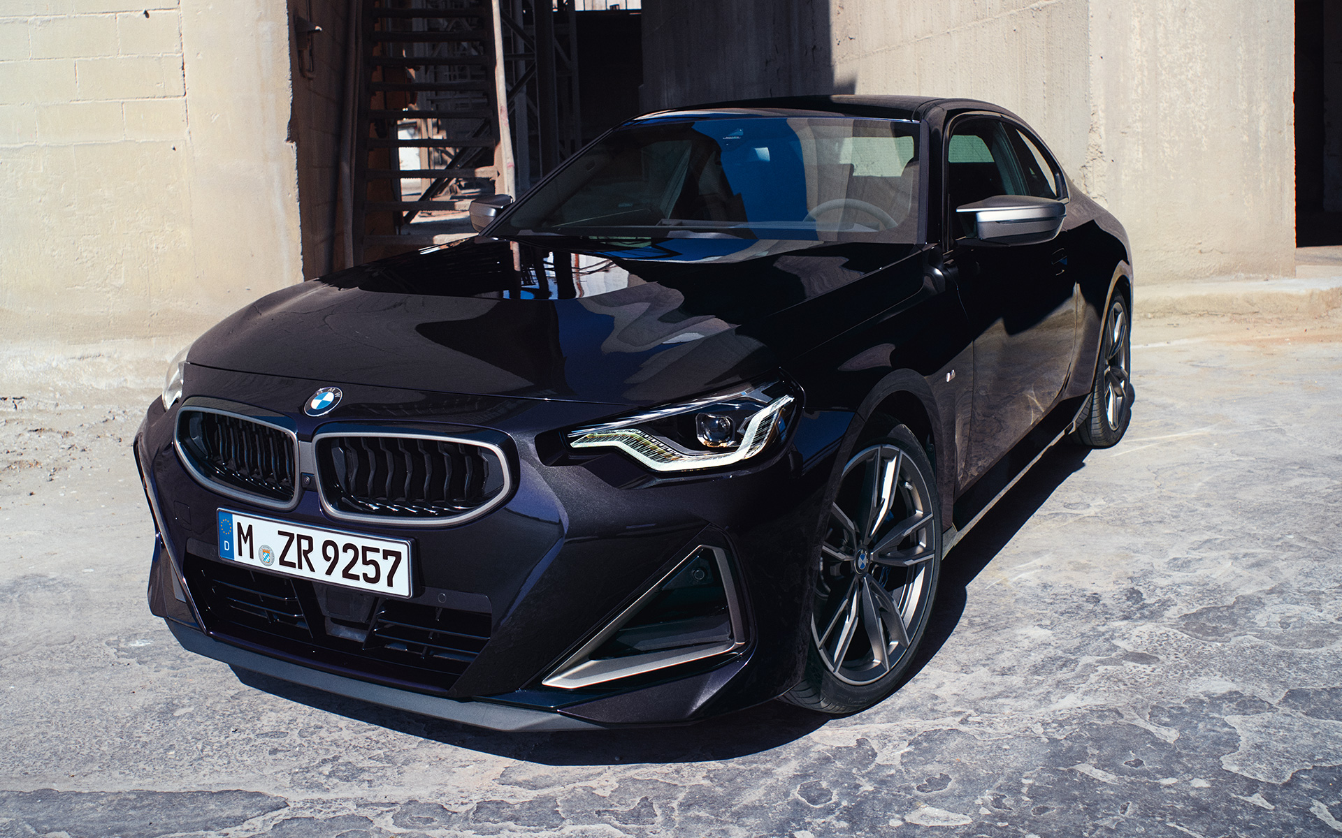 BMW M240i G42 Frontdesign intryck Frontdesign intryck BMW M240i G42
