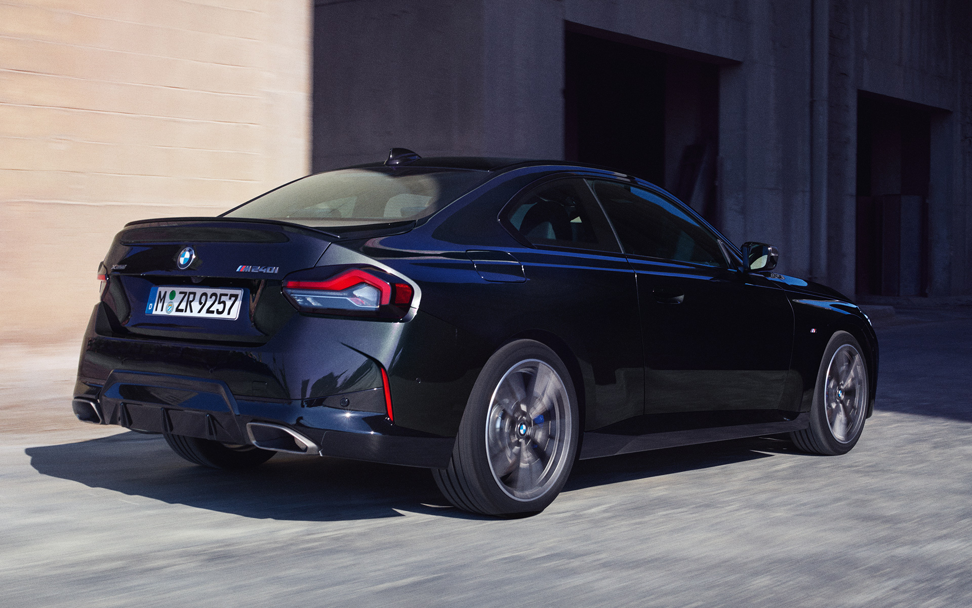BMW M240i G42 Atletisk bakre del Atletisk bakre del BMW M240i G42