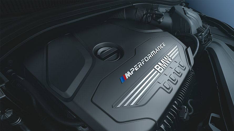 Bensinmotor BMW M235i xDrive Gran Coupé 4-cylindrig M TwinPower-bensinmotor BMW M235i xDrive Gran Coupé F44