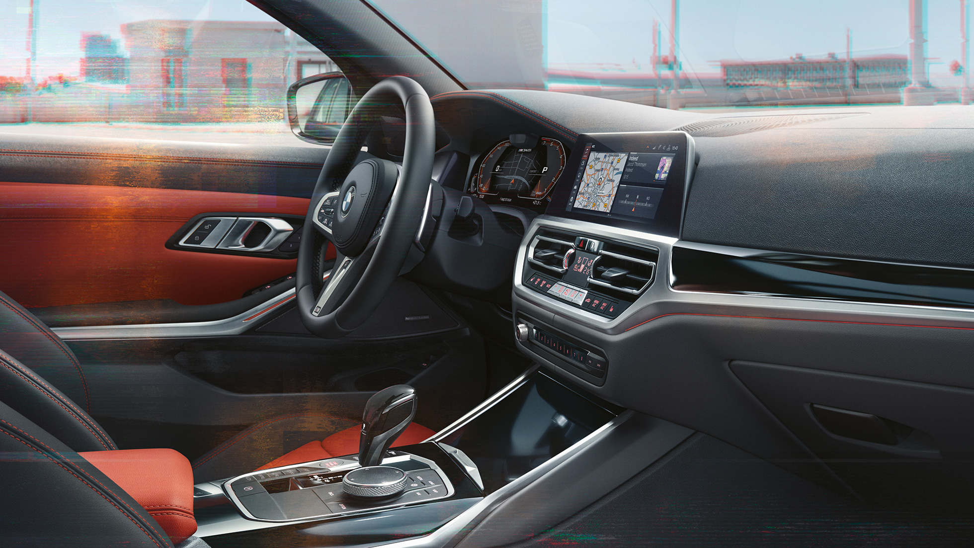 Interiördesign BMW M340i xDrive Touring, Interiördesign
