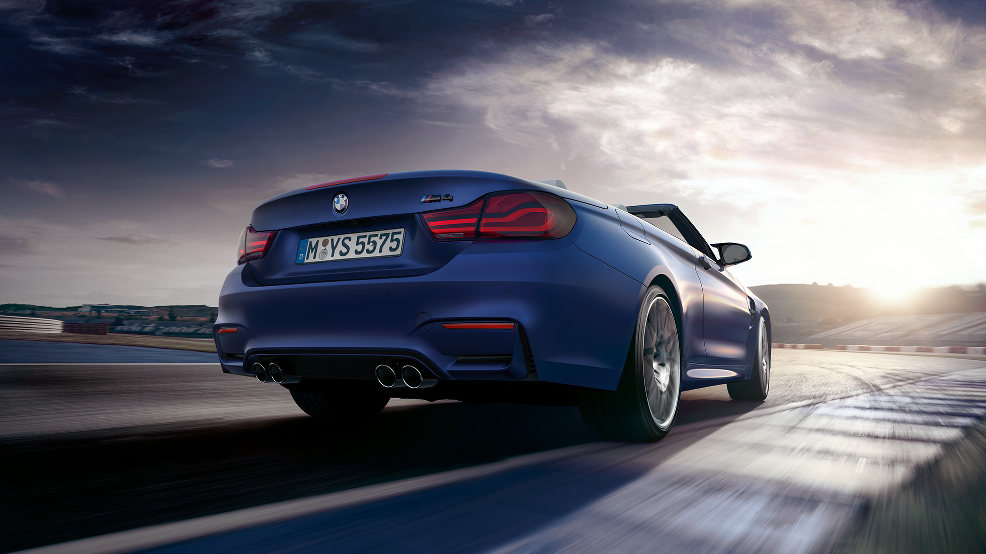 BMW M4 Cabriolet, sedd bakifrån BMW M4 Cabriolet, design, sedd bakifrån