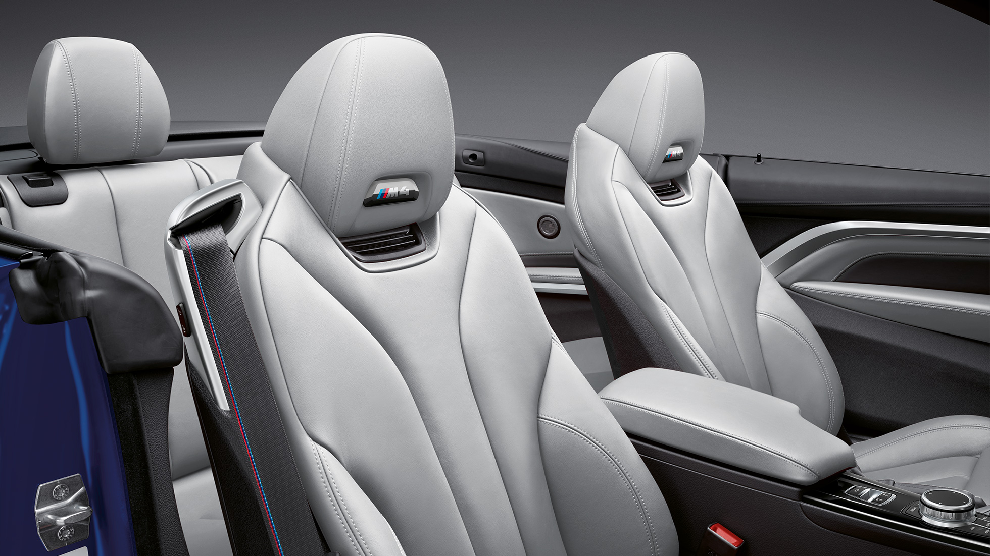 BMW M4 Cabriolet, interiör BMW M4 Cabriolet, design, klädsel, kupé, interiör