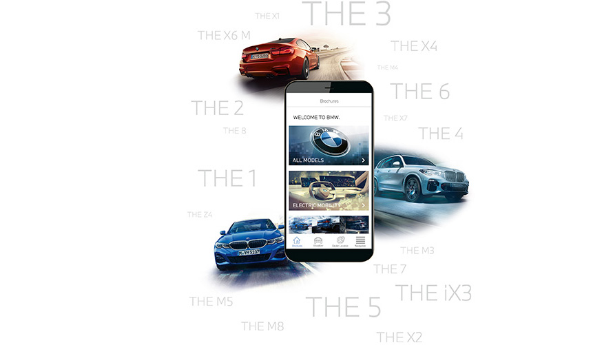 BMW Kataloger-app BMW 4-serie Cabriolet M G83 G23 2021 BMW Kataloger app