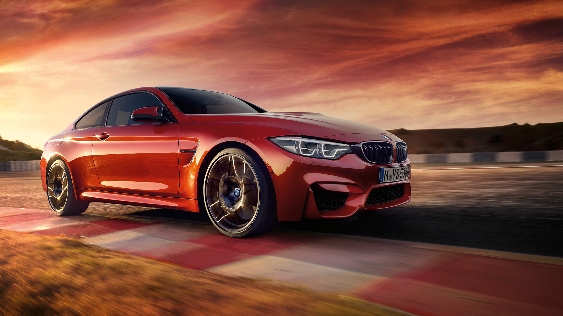 BMW M4 Coupé, M Competition-paket BMW M4 Coupé, M Competition-paket, kördynamik