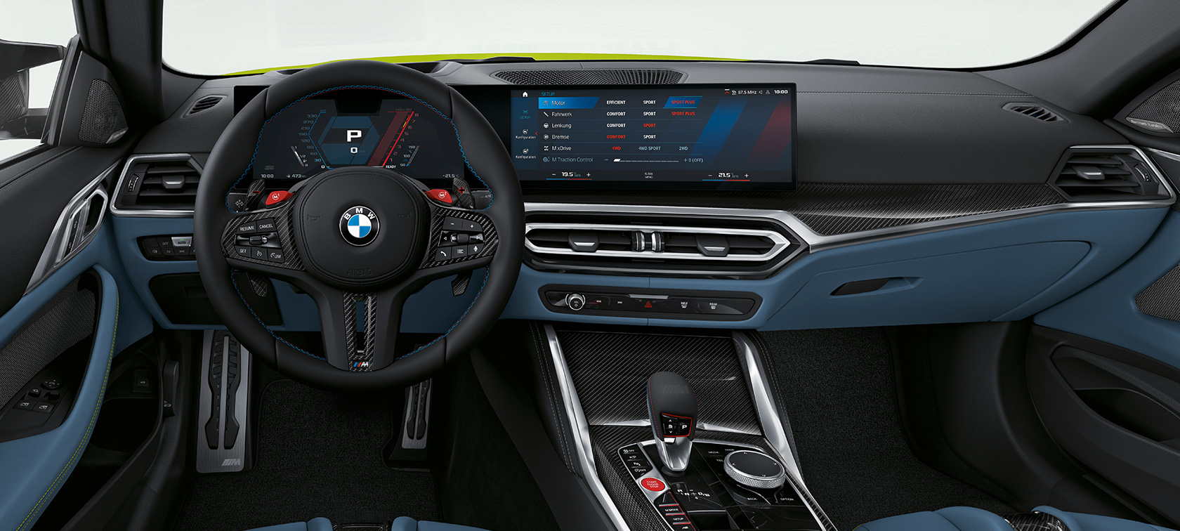 BMW M4 Coupé G82 2020 Cockpit BMW M4 Coupé G82 2020 Cockpit kupé