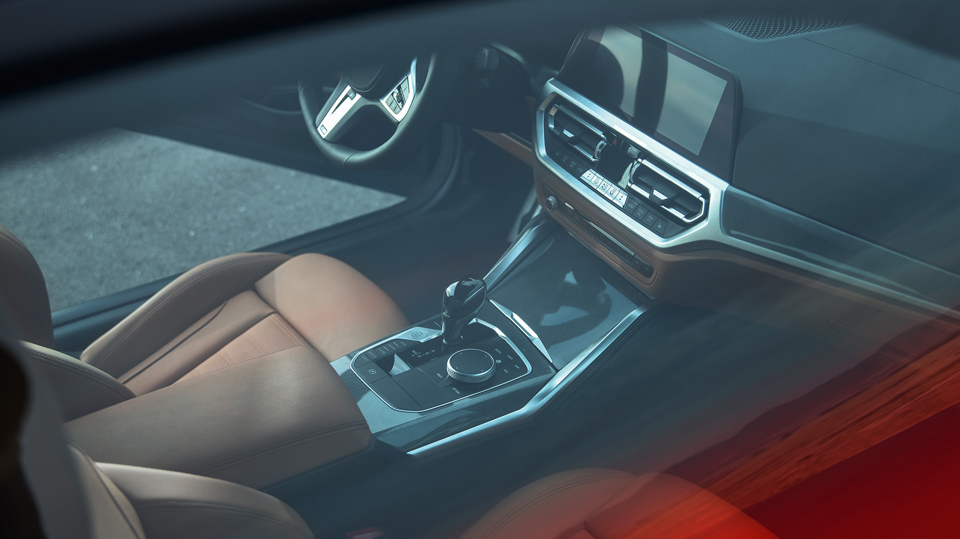 Förarplats BMW M440i xDrive Coupé G22 2020 BMW M440i xDrive Coupé Arctic Race Blue metallic G22 2020 Kupé Förarplats
