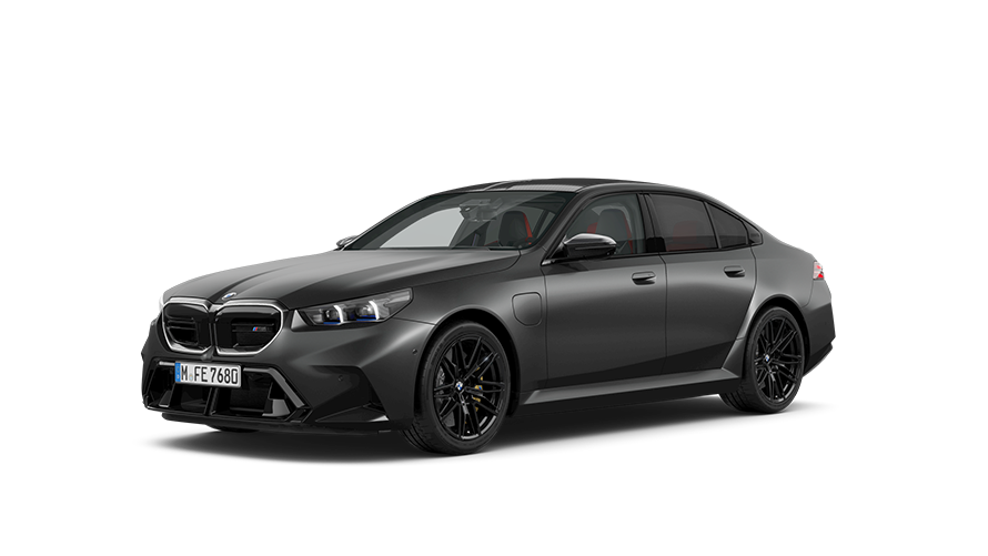 BMW M5 Sedan trefjärdedelsvy från sidan BMW M5 Sedan trefjärdedelsvy från sidan