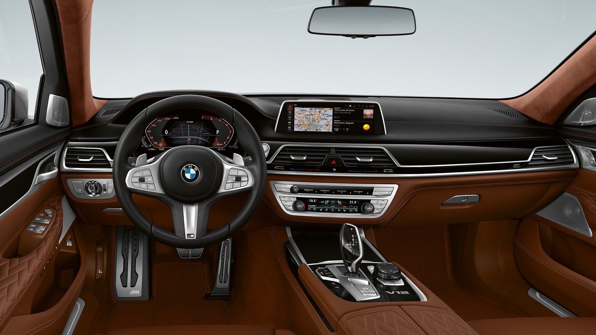 Interiördesign BMW M760Li xDrive sedan interiördesign