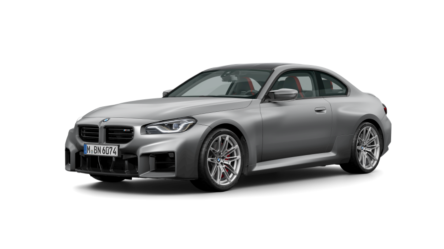 BMW M2 Coupé trefjärdedelsvy från sidan BMW M2 Coupé trefjärdedelsvy från sidan