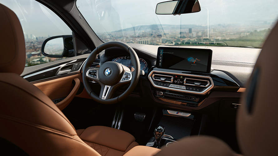 BMW X3 M40i G01 LCI Facelift sedd Förarplats