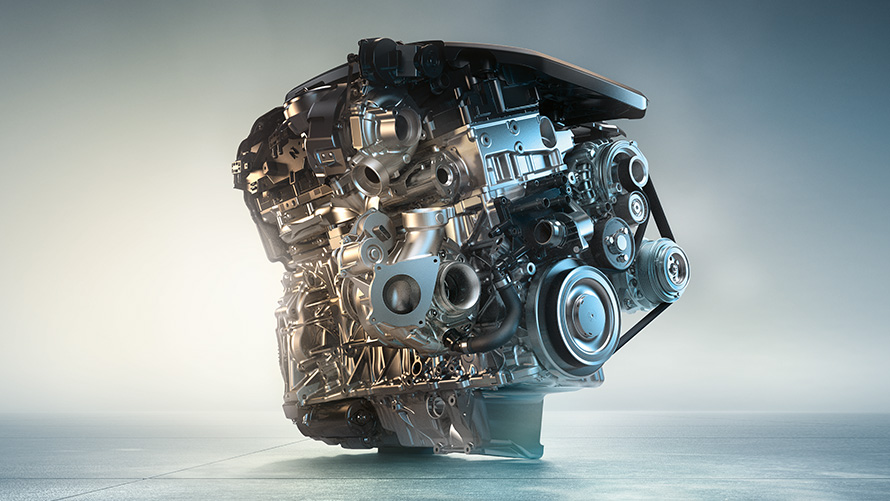 BMW X4 M40d, 6-cylindrig TwinPower Turbo-dieselmotor. BMW X4 M40d, 6-cylindrig TwinPower Turbo-dieselmotor.