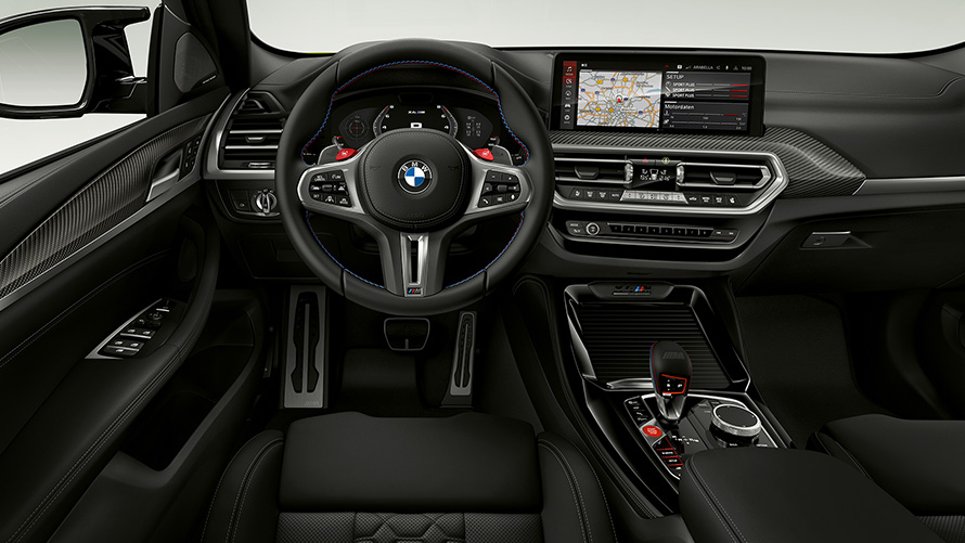 BMW X4 M Competition F98 LCI Facelift 2021 Förarplats Kupé