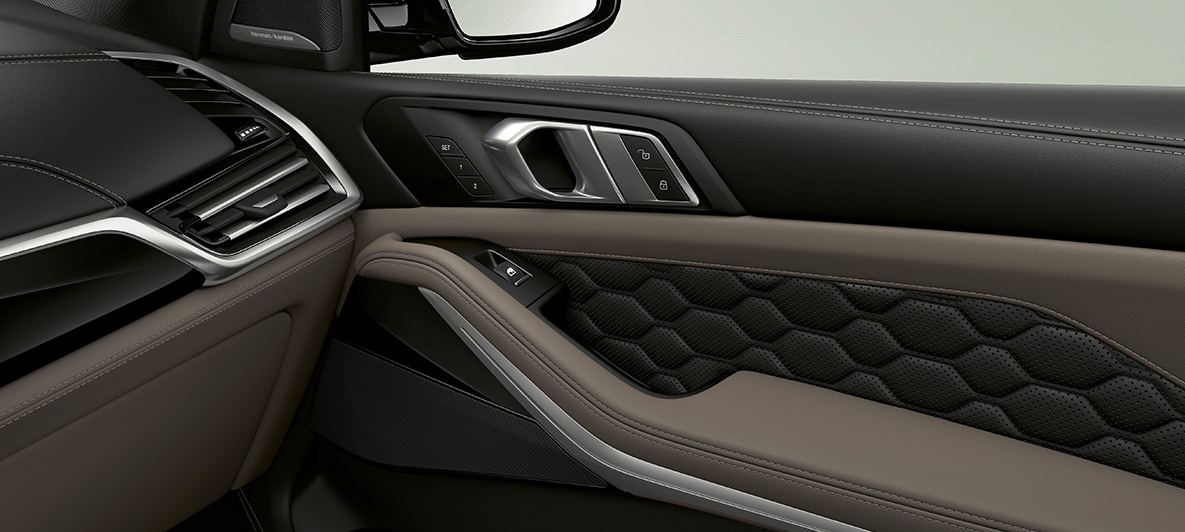 Helläder Merino BMW X5 M Helläder Merino BMW X5 M F95 interiör