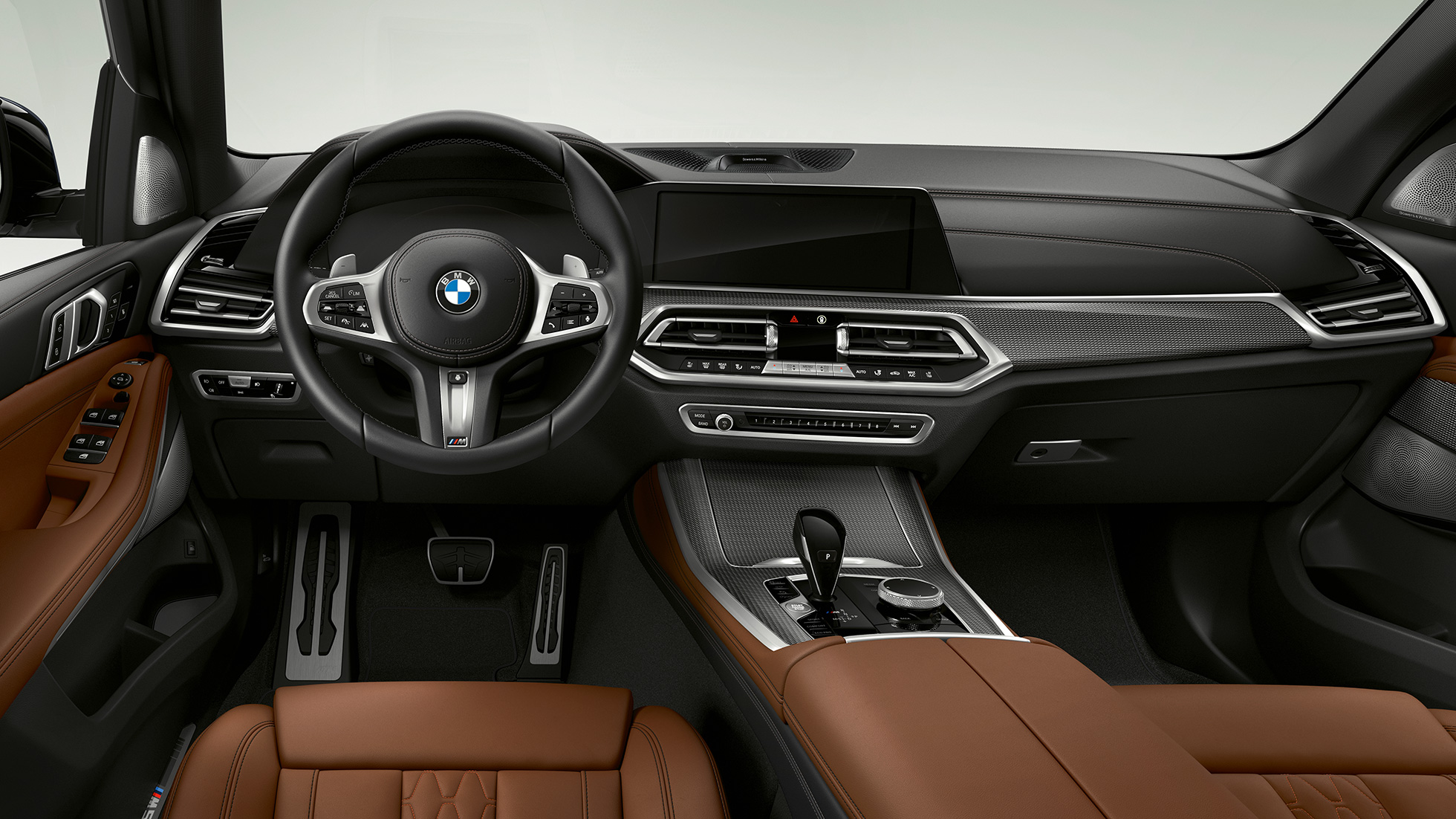 Förarplats BMW X5 M50i och M50d Förarplats BMW X5 M50i och M50d G05 interiör