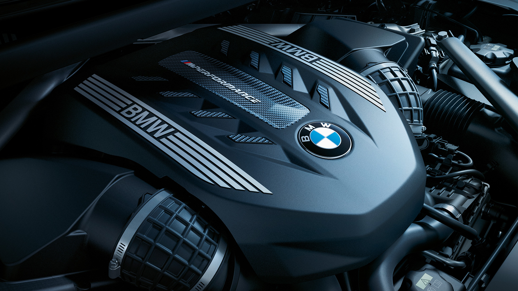 Motor BMW X6 M50i och M50d M TwinPower Turbo-motorer i G06 BMW X6 M50i och M50d