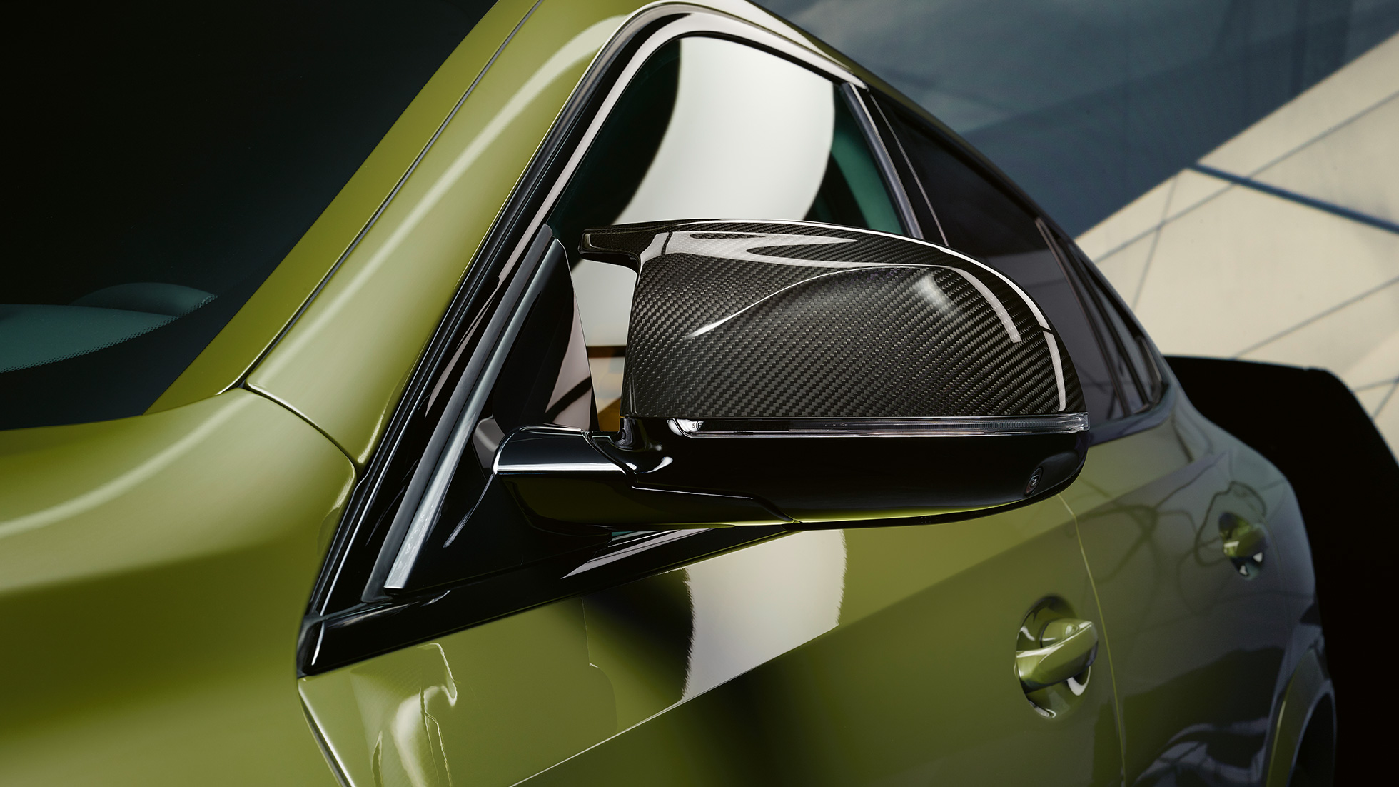 BMW X6 M Competition exteriör BMW X6 M Competition M kolfiber backspegelskåpor F96 exteriör