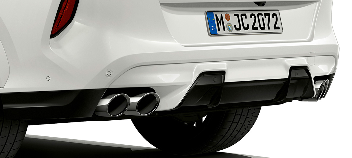 Bakkjol BMW X6 M F96 Bakkjol BMW X6 M F96 2020 SUV bakifrån