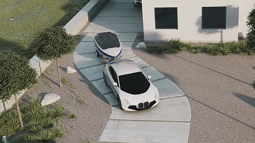 BMW X6 M Competition F96 Släpvagnsassistent BMW X6 M Competition F96 2023 Släpvagnsassistent