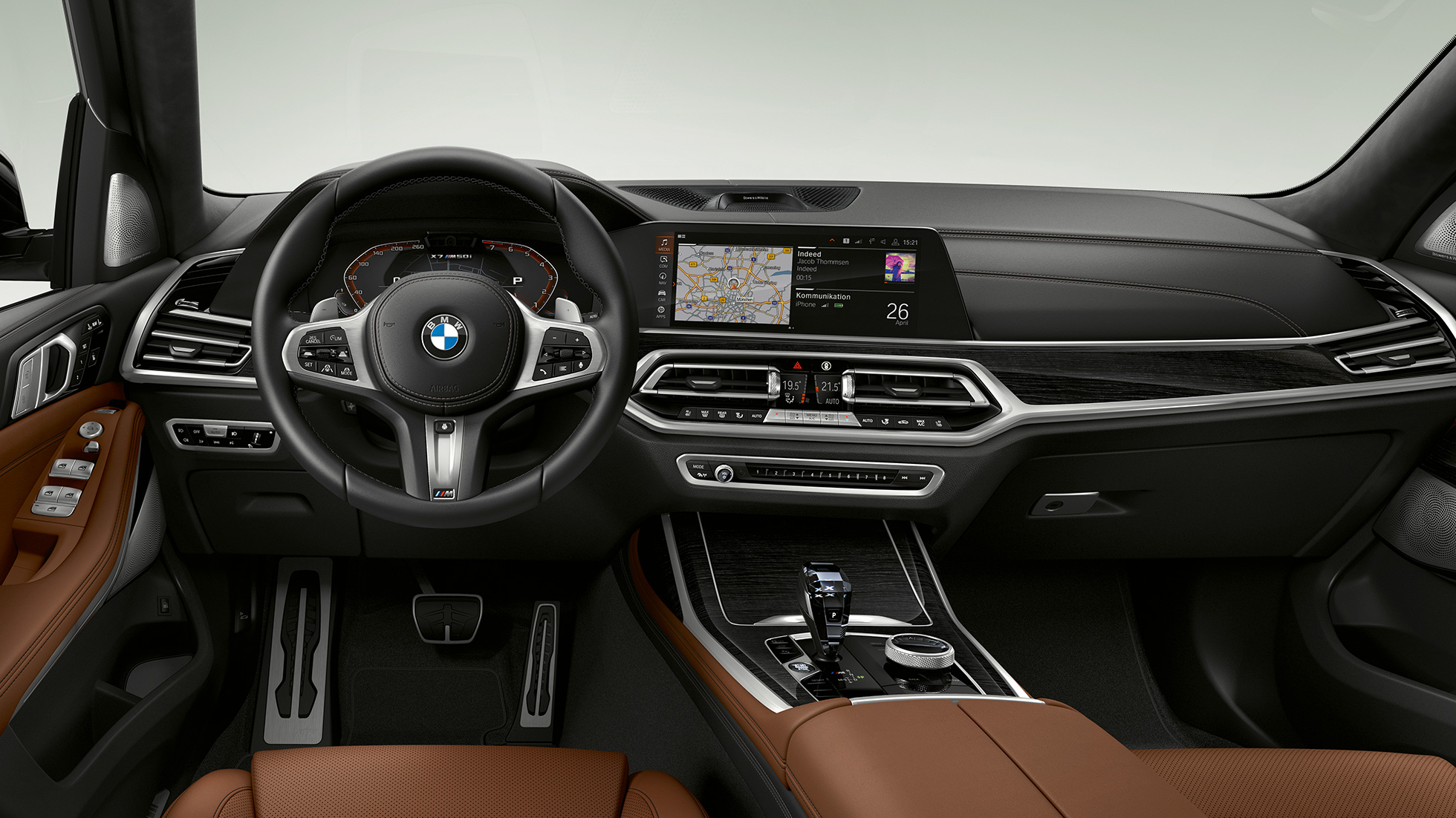BMW X7 M50i, Interiör BMW X7 M M50d och M50i, Interiör, G07, 2019