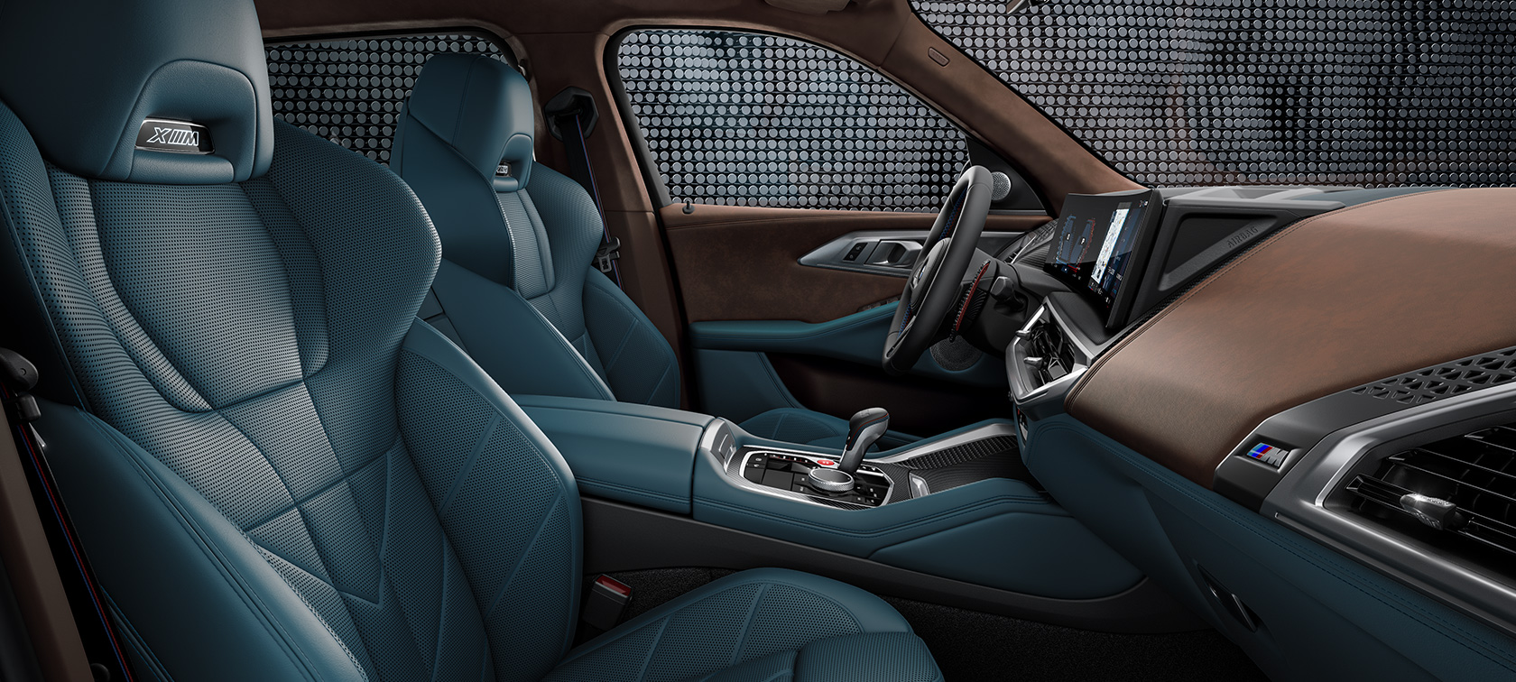 BMW XM G09 invändig utrustning BMW XM G09 höjdpunkter invändig utrustning
