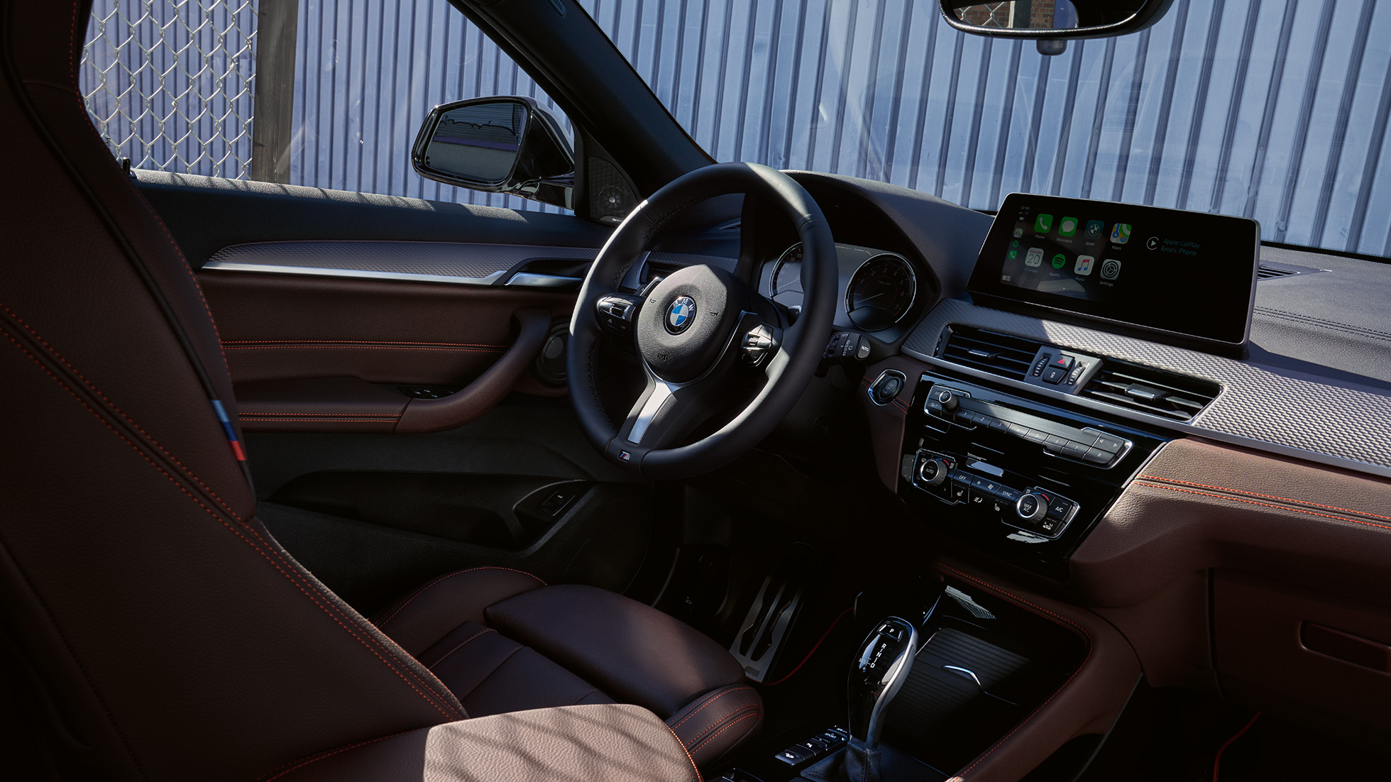 Förarmiljö BMW X2 F39 BMW X2 2018 F39 Förarmiljö interiör