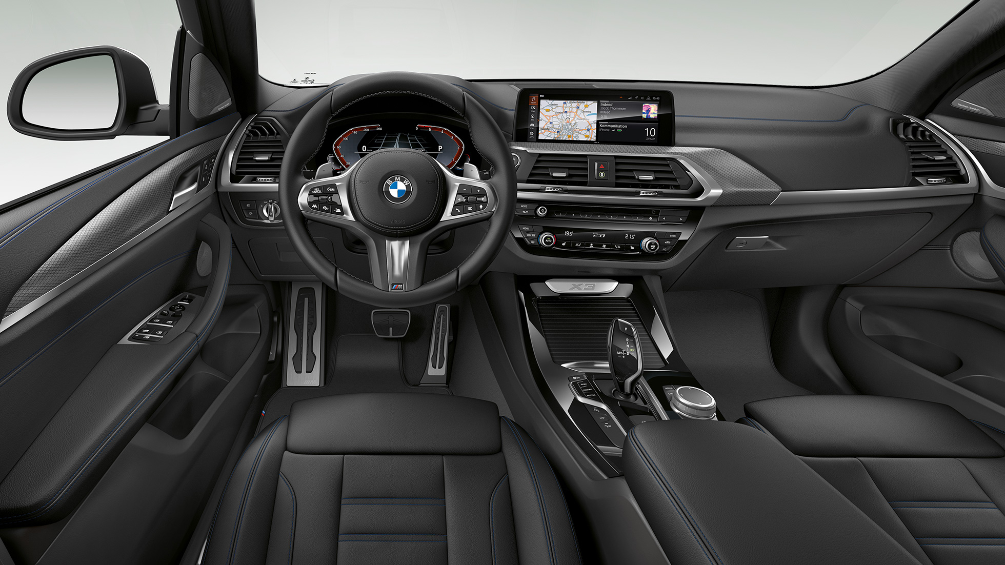BMW X3 M40i, Modell M Sport, Interiör BMW X3 M40i, Modell M Sport, Interiör