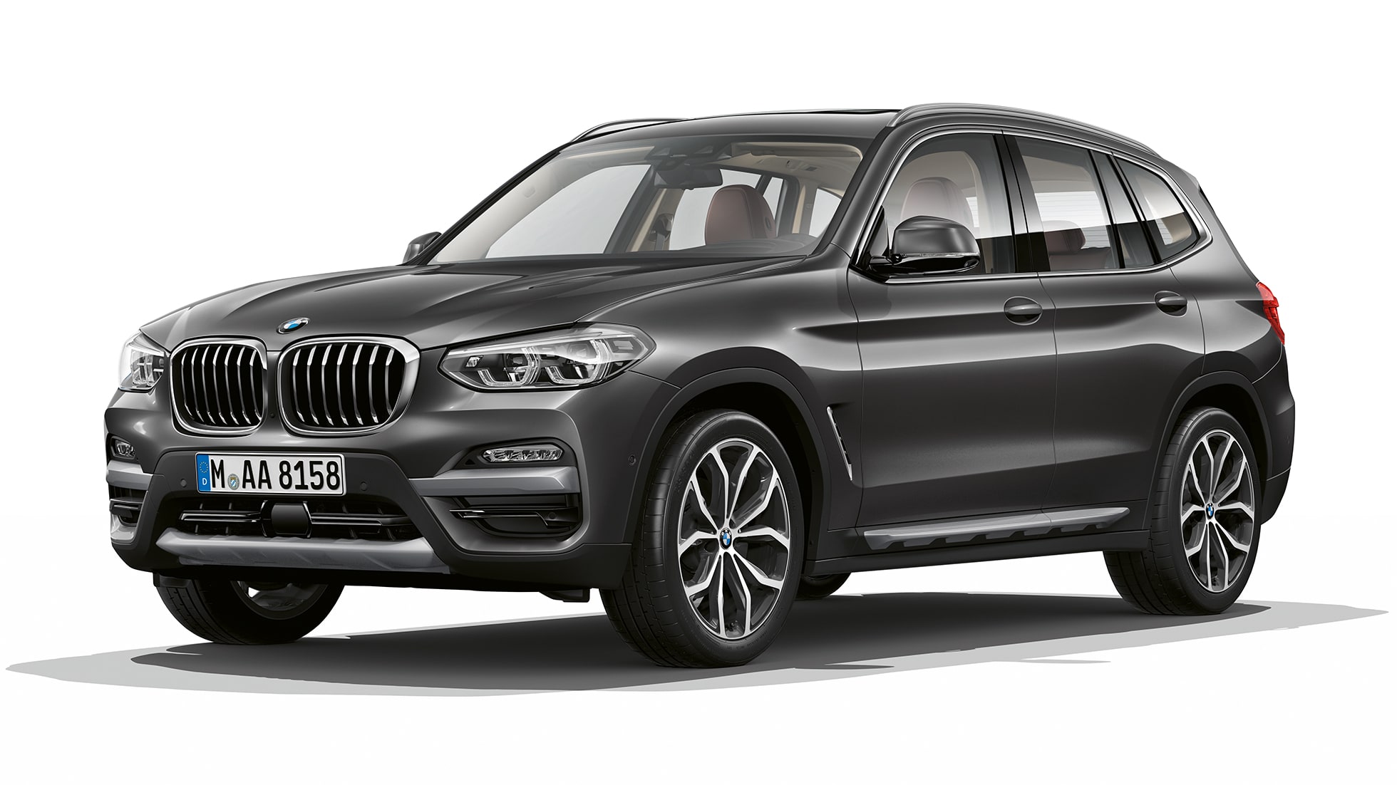 BMW X3 M40i, Modell xLine, trefjärdedelsvy framifrån BMW X3 M40i, Modell xLine, trefjärdedelsvy framifrån
