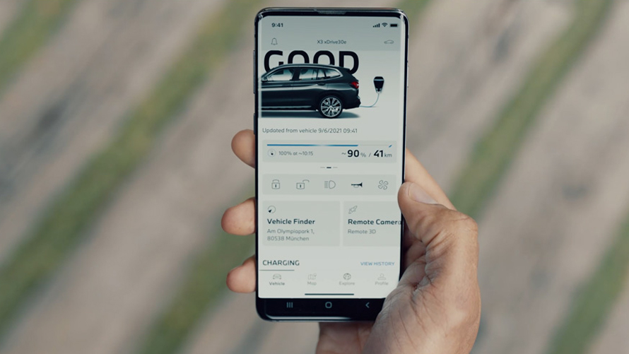 Plug-in-Hybrid BMW X3 xDrive30e G01 MyBMW App und BMW Points Plug-in-Hybrid BMW X3 xDrive30e G01 MyBMW App und BMW Points 2021