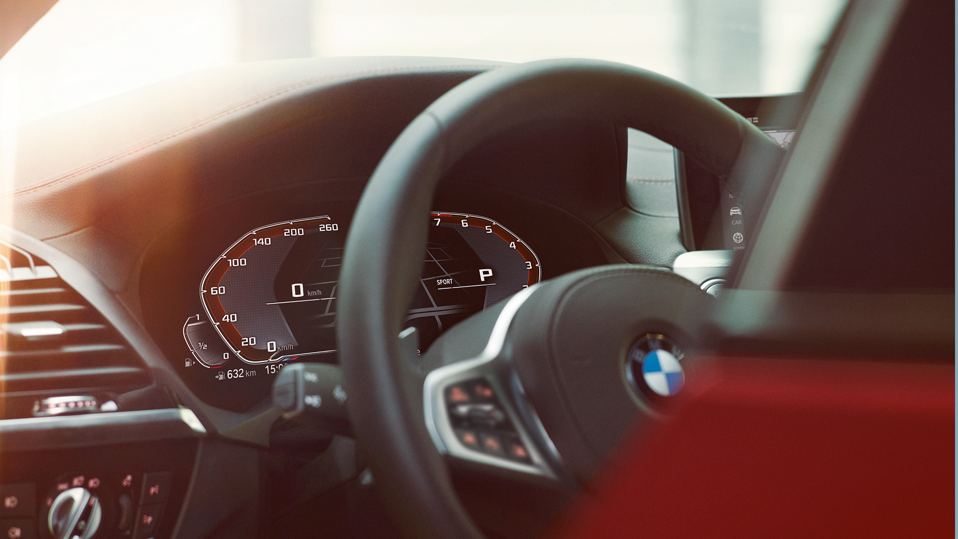 Förarplats BMW X4 BMW X4 G02 2018 närbild förarplats
