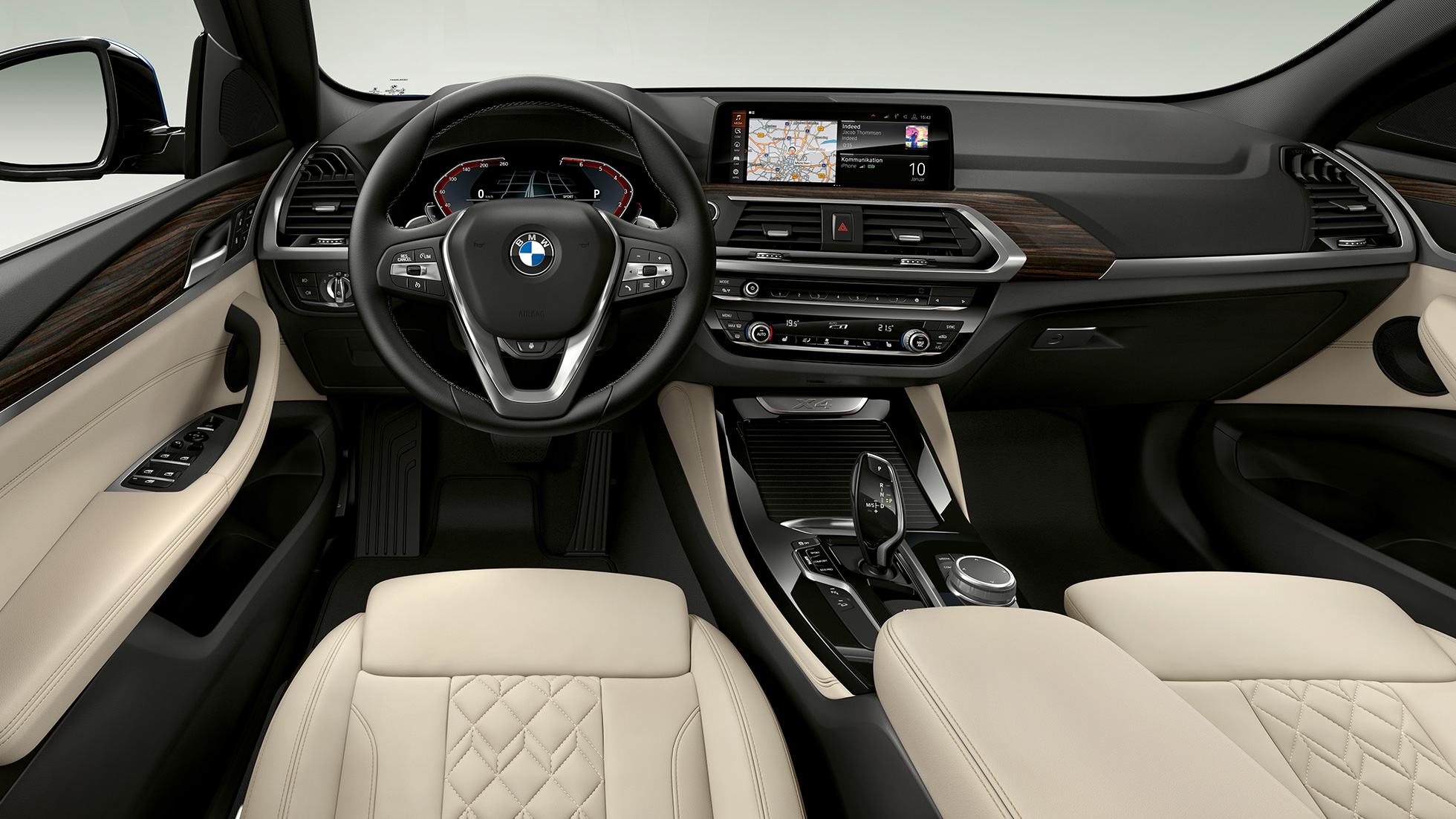 Förarplats BMW X4 Modell xLine Förarplats BMW X4 xDrive20d Modell xLine G02 2018 Kupé