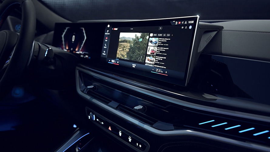 Helintegrerad videostreaming BMW X6 G06 LCI BMW X6 G06 LCI Helintegrerad videostreaming video