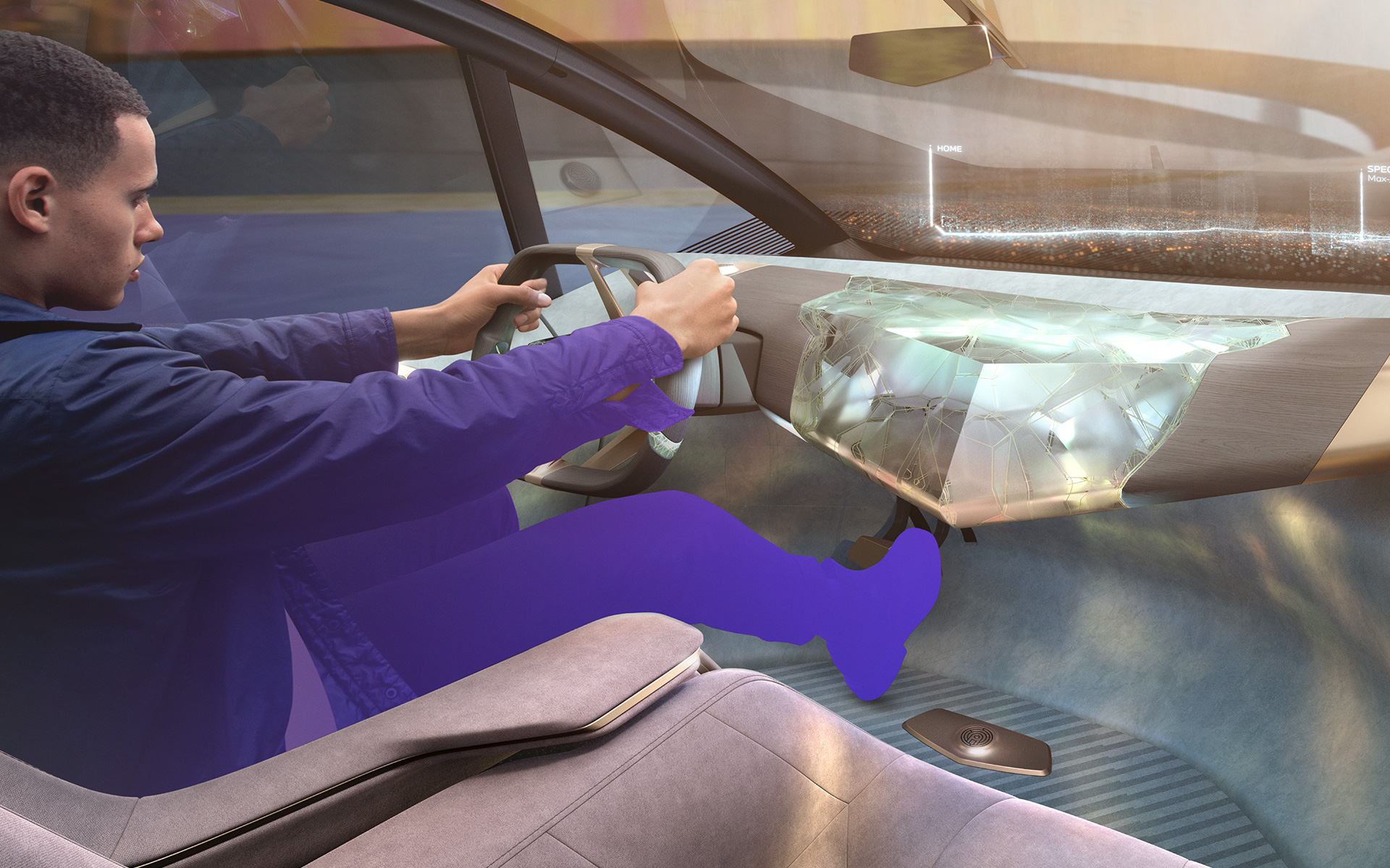BMW i Vision Circular 2021 visionsfordon impression 4