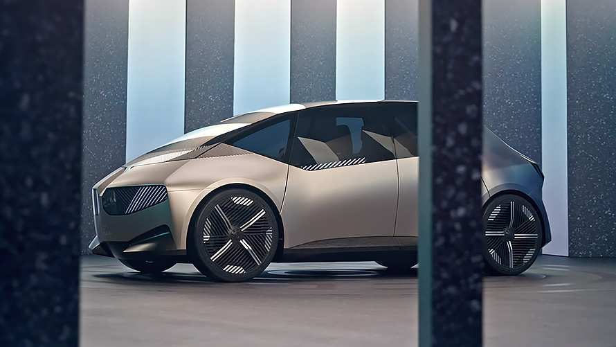 Video monolitisk design BMW i Vision Circular 2021 BMW i Vision Circular 2021 visionsfordon monolitisk design video