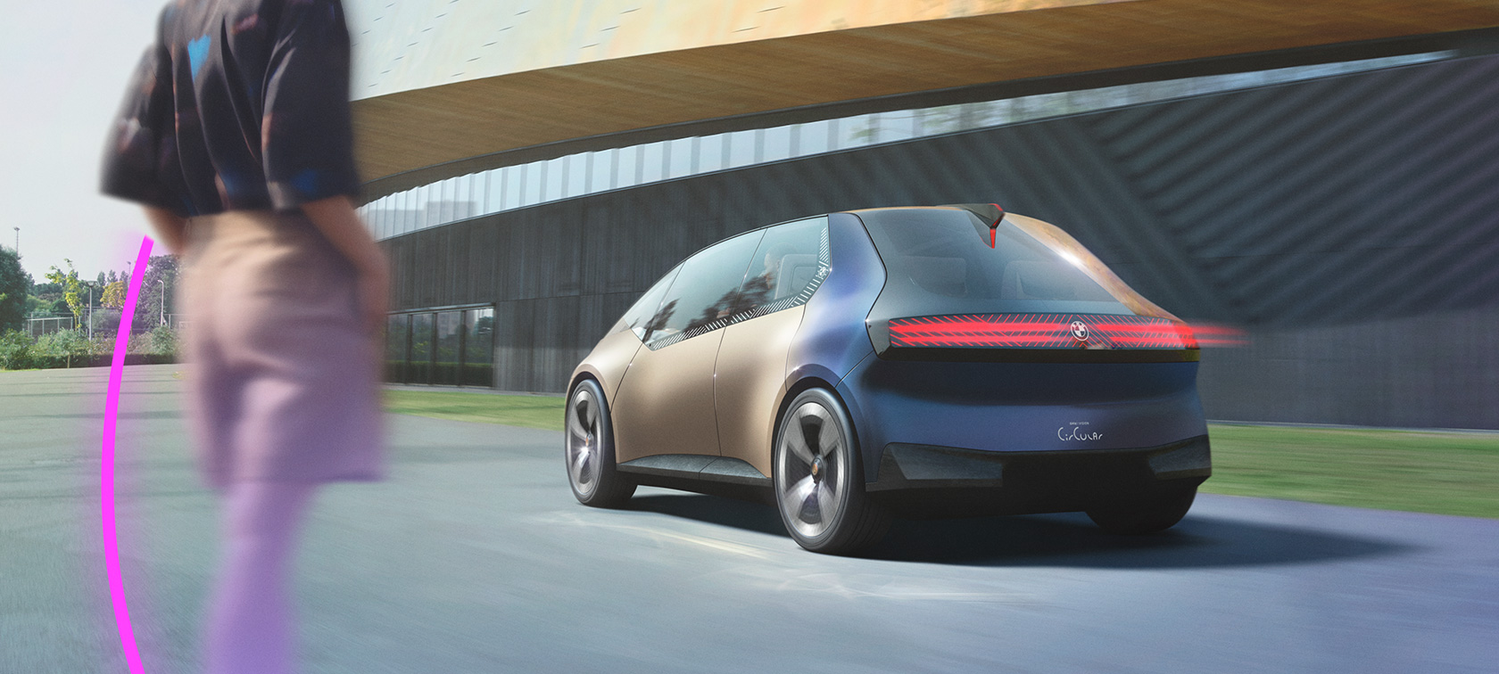 BMW i Vision Circular 2021 exteriördesign BMW i Vision Circular 2021 visionsfordon exteriördesign