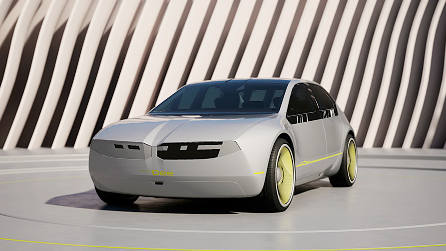 BMW i Vision Dee phygital icon BMW i Vision Dee visionsfordon phygital icon