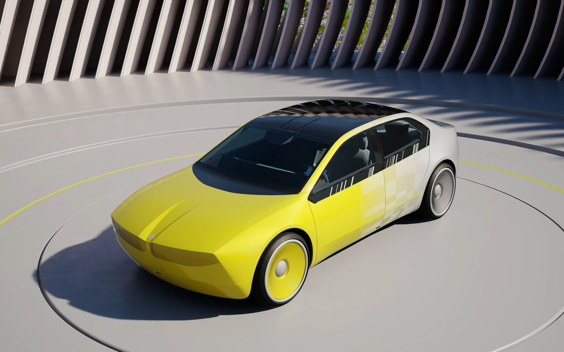 BMW i Vision Dee E Ink-teknik BMW i Vision Dee visionsfordon E Ink-teknik